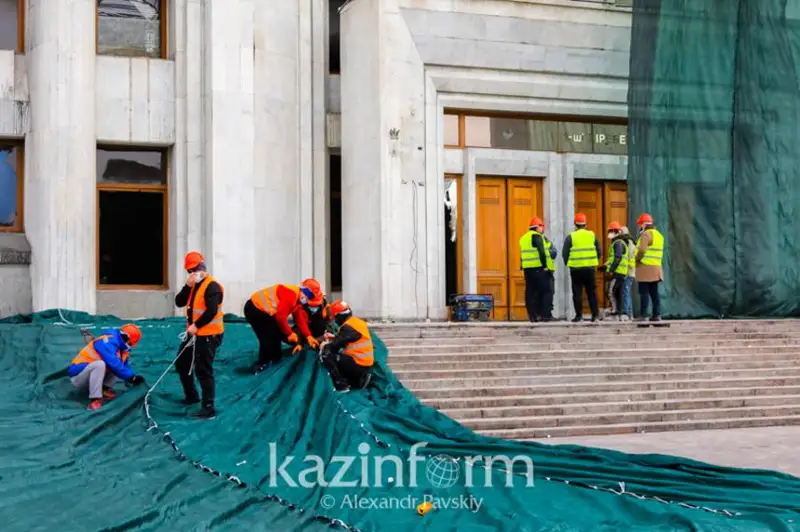 Фасад здания акимата Алматы будет сохранен – управление строительства