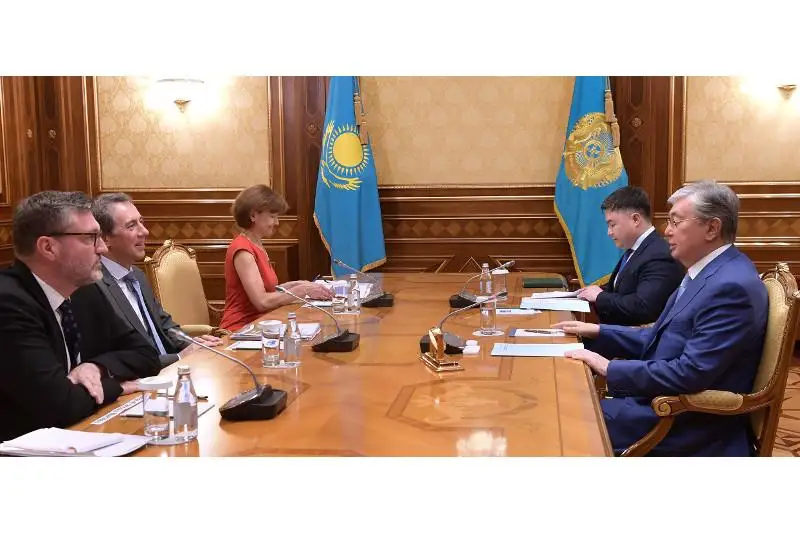 مەملەكەت باسشىسى دۇنيەجۇزىلىك بانكتىڭ ۆيتسە- پرەزيدەنتىمەن كەزدەستى