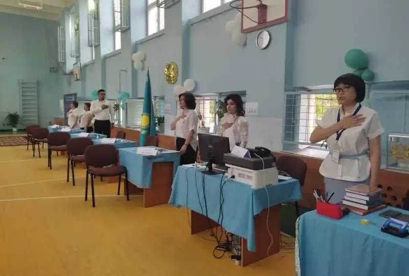 Референдум стартовал в Мангистауской области, открыт 231 участок