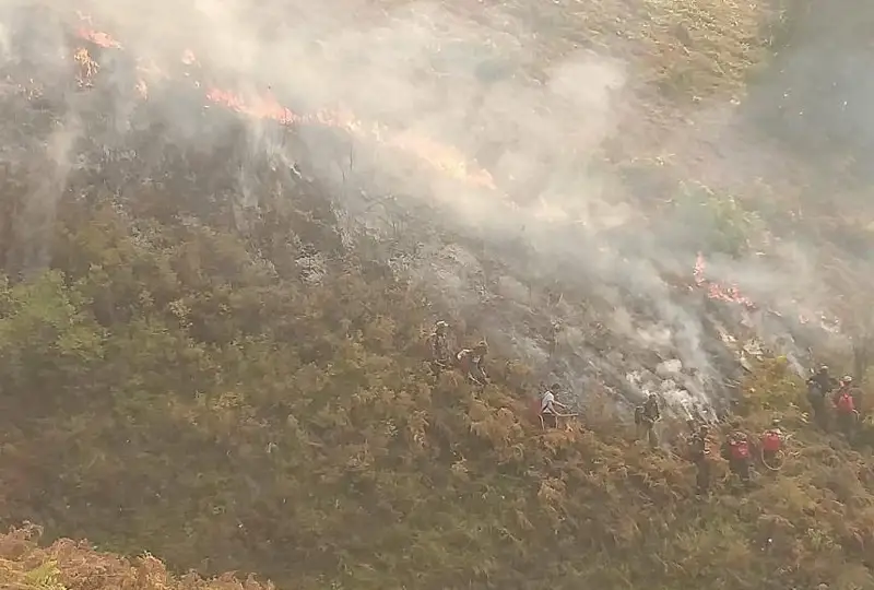Эвакуируют жителей села Басаман в Костанайской области