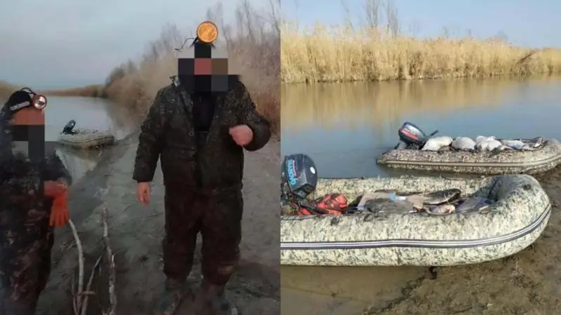 Алматы облысында заңсыз балық аулағандар анықталды