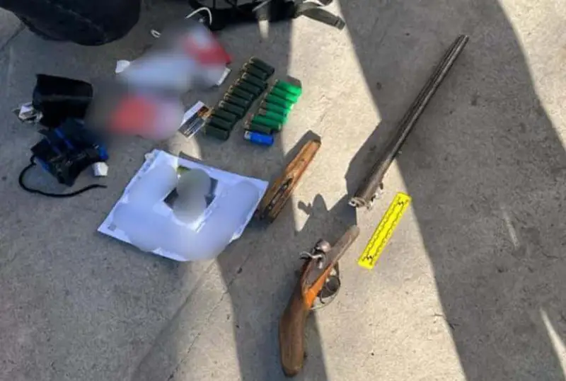 Обрез и 20 патронов изъяли у жителя Кентау