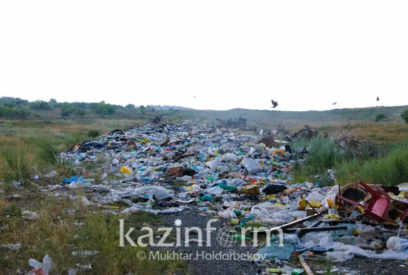 Стихийную свалку близ горячих источников ликвидируют в Алматинской области