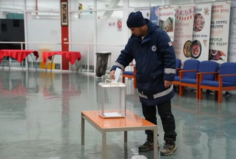 Как голосуют нефтяники Тенгизского месторождения