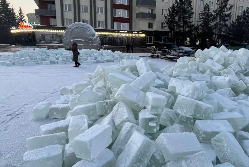 Как Кокшетау готовится к встрече Нового года
