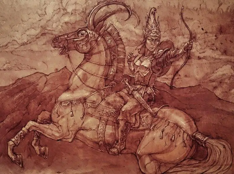 قازاقتىڭ الىپ انالارى مەن قاھارمان قىزدارى