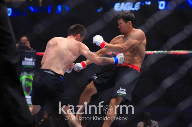 Казахстанец Данияр Койшибек проиграл на турнире Eagle FC 50