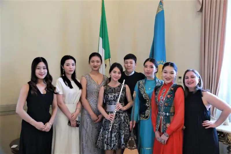 Вечер казахстанской культуры прошел в Риме
