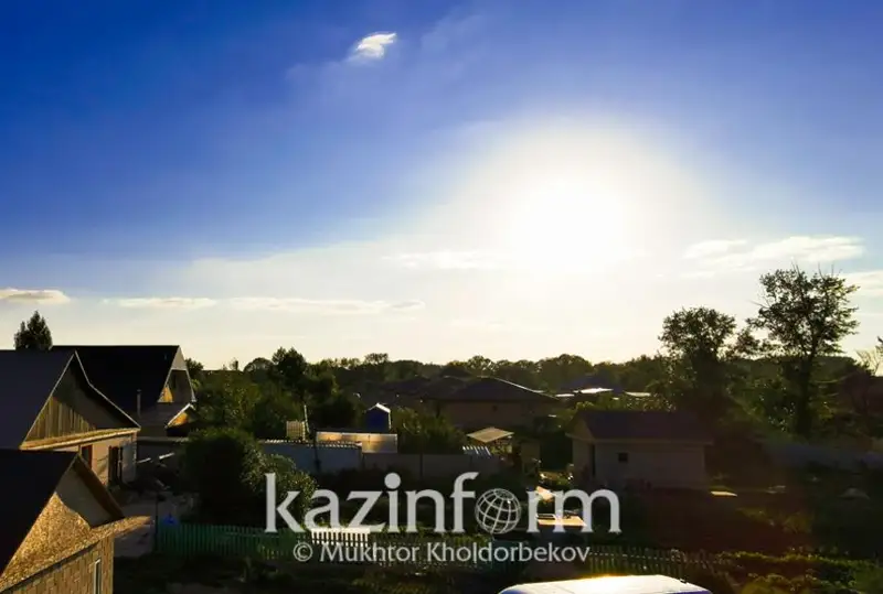 Жара придет в СКО только в конце июля