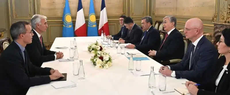 Президент Казахстана принял председателя cовета директоров Orano S.A.