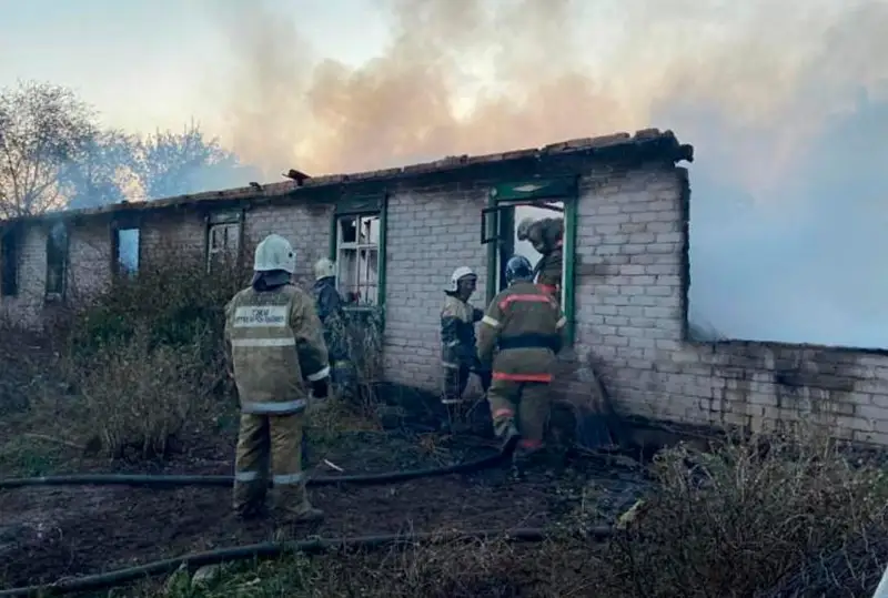 Действует штаб по сбору информации о пострадавшем в пожаре в Костанайской области бизнесе
