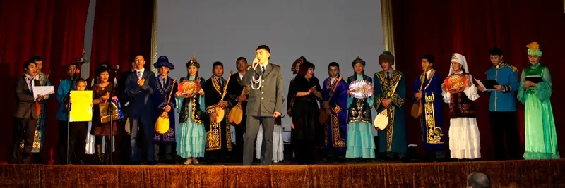 В военном институте Нацгвардии впервые провели состязание по айтысу