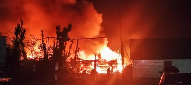 Nur-Sultanda gaz toltyrý stantsııasyndaǵy órtten 4 adam zardap shekti