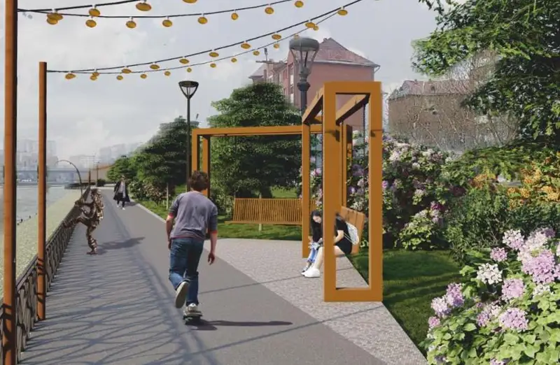 Набережная реки Акбулак станет еще одним местом притяжения столицы