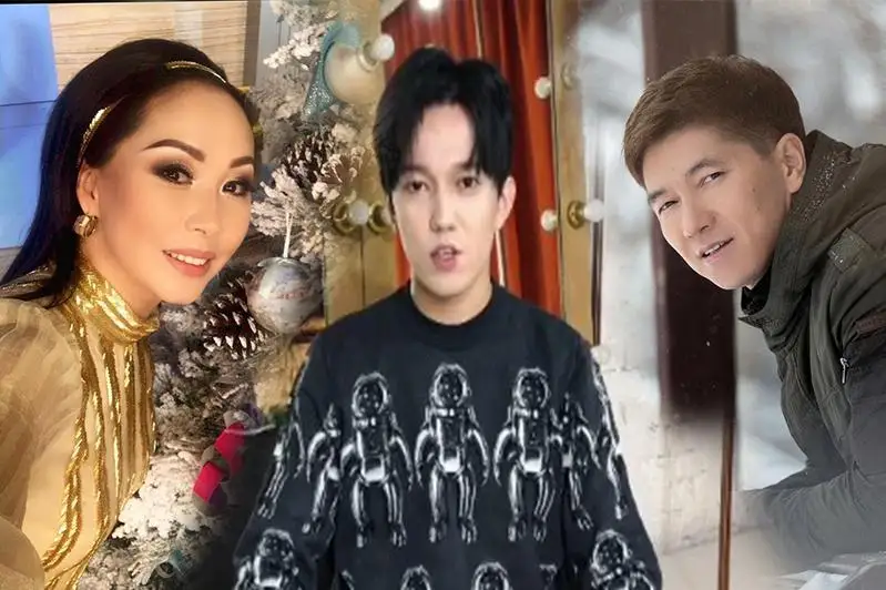 قازاقستاندىق ونەر جۇلدىزدارى جاڭا جىل مەرەكەسىمەن قۇتتىقتادى