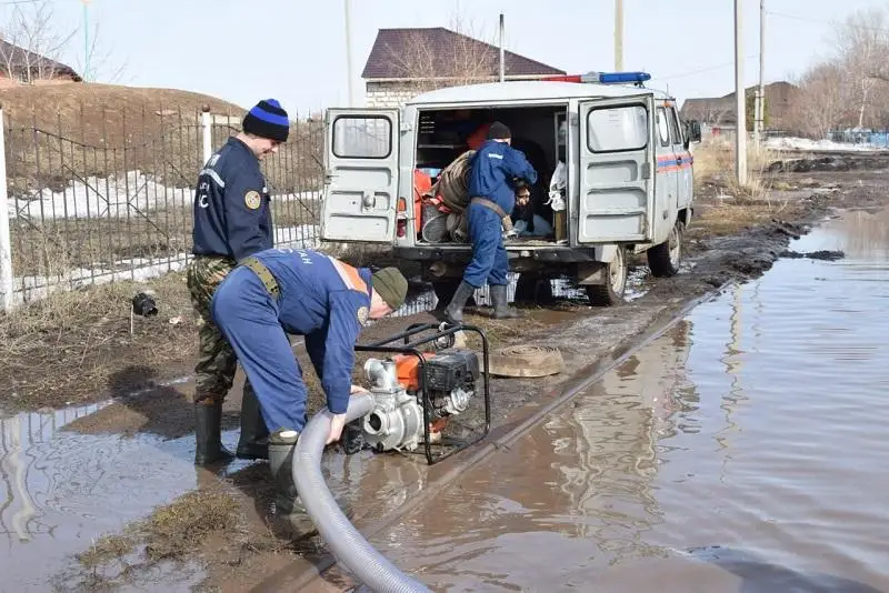 Aqmola oblysynyń 5 aýdanynda sý tasqyny qaýpi joıyldy