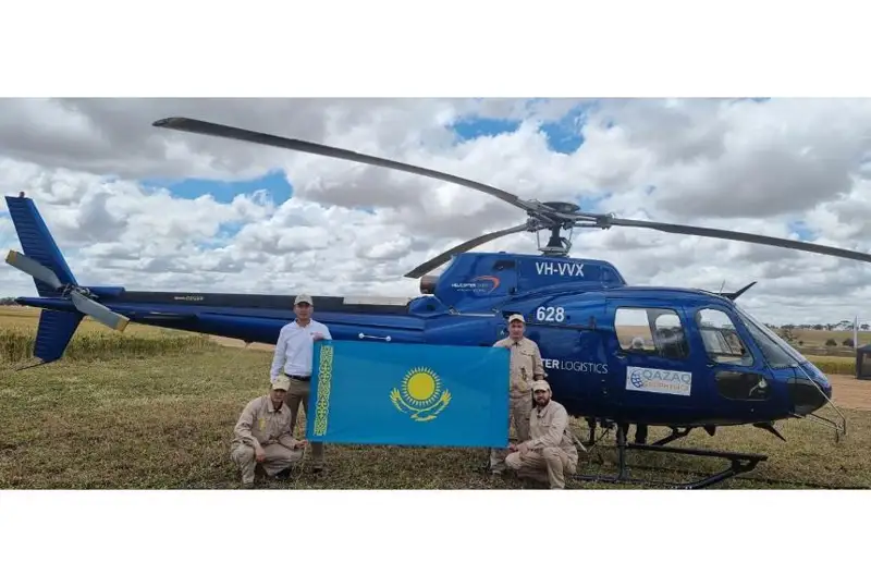 Впервые в Австралии казахстанская геофизическая компания приступила к исследованиям полезных ископаемых