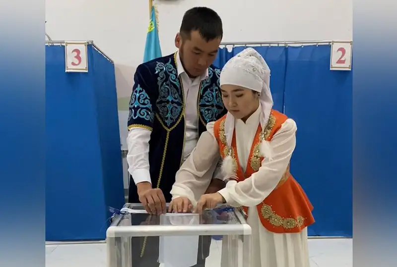 Молодожены из Жетысу сделали свой выбор