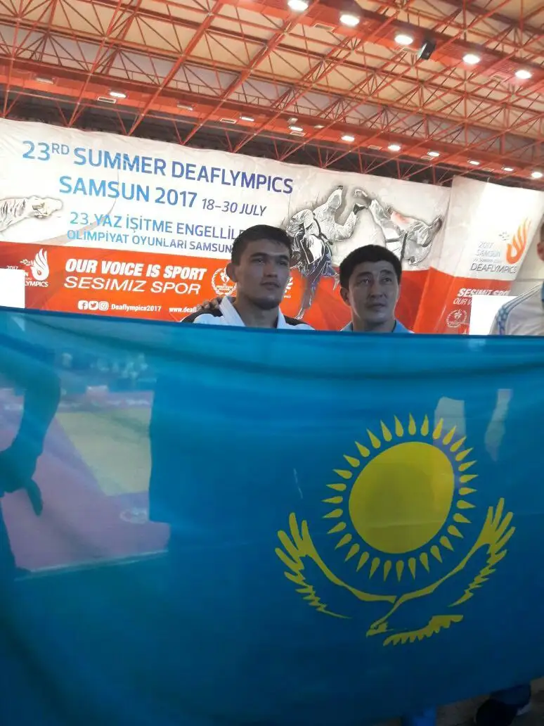 Шаяхмет Қанапиянов Сурдлимпиада ойындарының күміс жүлдегері атанды