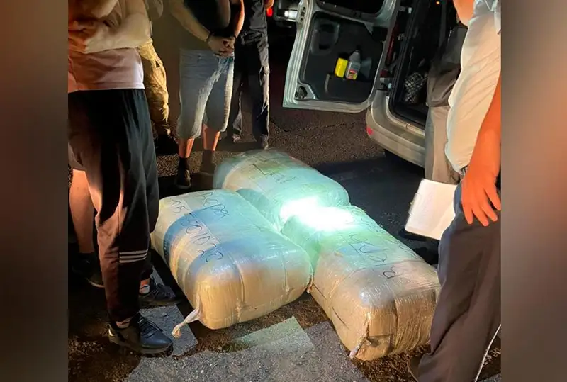 Более 100 кг наркотиков изъяли полицейские в Костанайской области