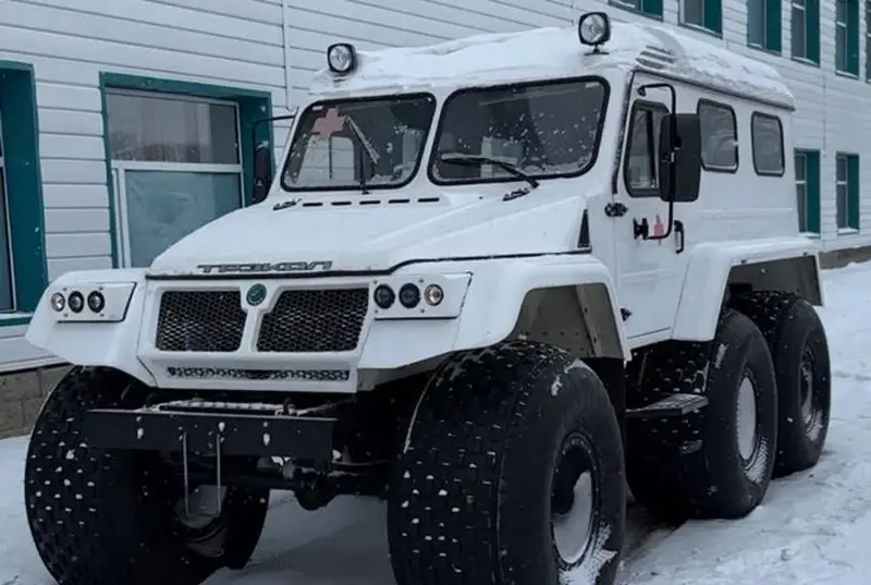 Вездеход и санитарную машину купили для районной больницы в Карагандинской области