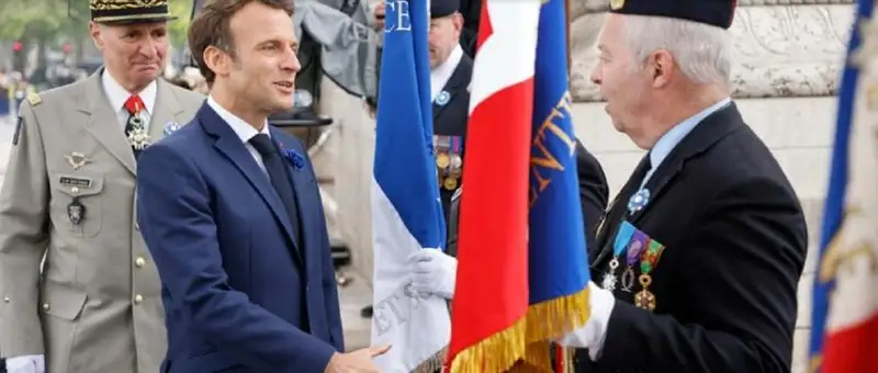 Церемония в честь 77-летия Второй мировой воны прошла в Париже