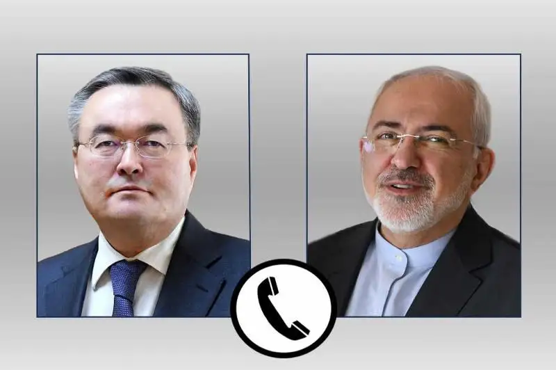 قازاقستان مەن يران سىرتقى ىستەر  مينيسترلەرى تەلەفون ارقىلى سويلەستى