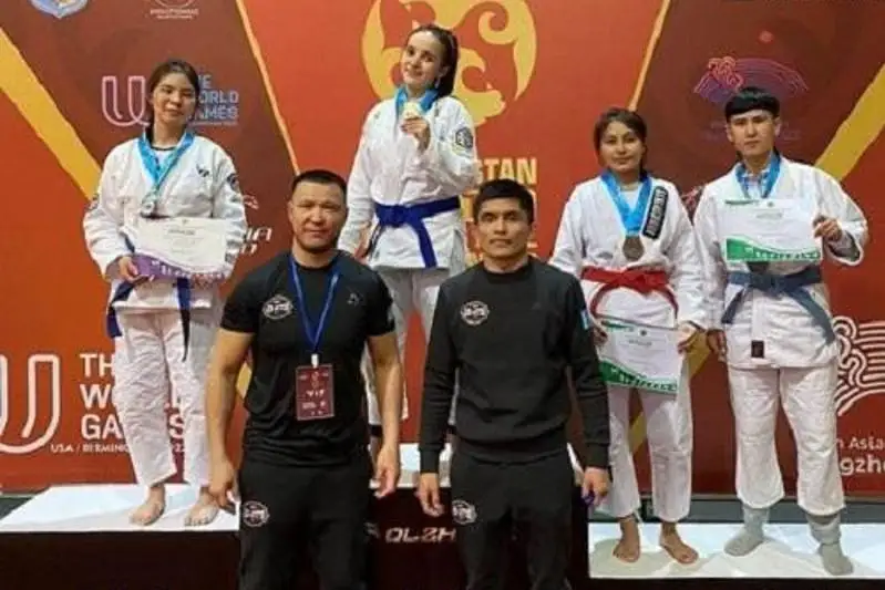 Карагандинцы завоевали 16 медалей на чемпионате Казахстана по джиу-джитсу