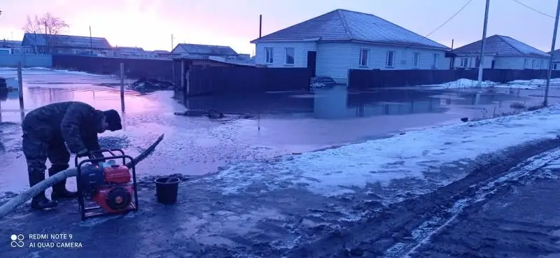 Подтопление сёл ликвидируют в Павлодарской области