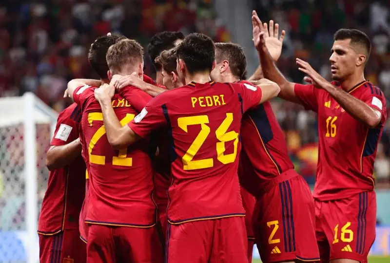 Сборная Испании забила больше 100 голов на чемпионатах мира