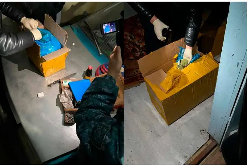 Женщина заказала обувь, а получила коробку марихуаны в Абайской области