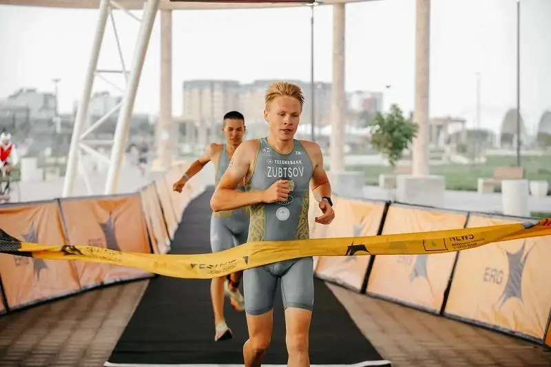 Чемпионат РК по триатлону среди юношей  и девушек впервые прошел в Атырау