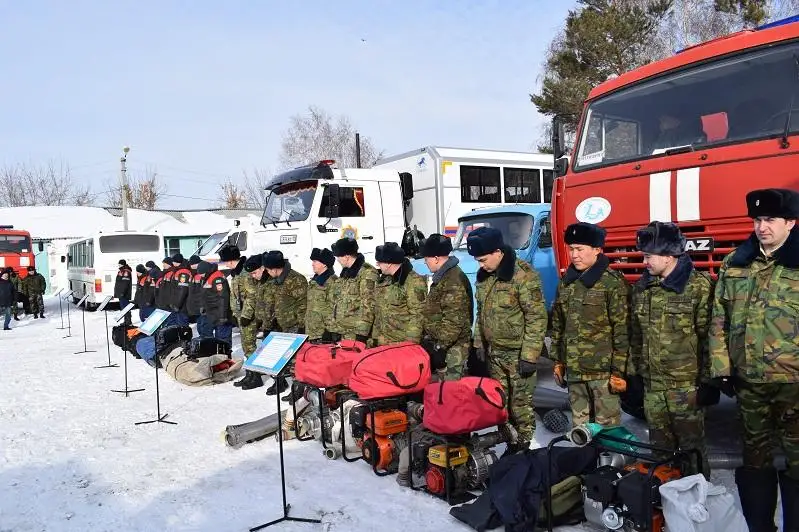 Проверку техники на готовность к паводку провели в Костанайской области