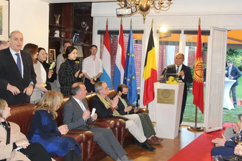 30-летие дипломатических отношений Кыргызстана и Бельгии отметили в Брюсселе