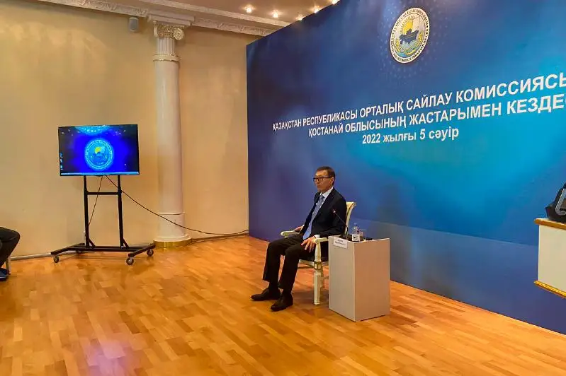 Глава ЦИК встретился с костанайской молодежью