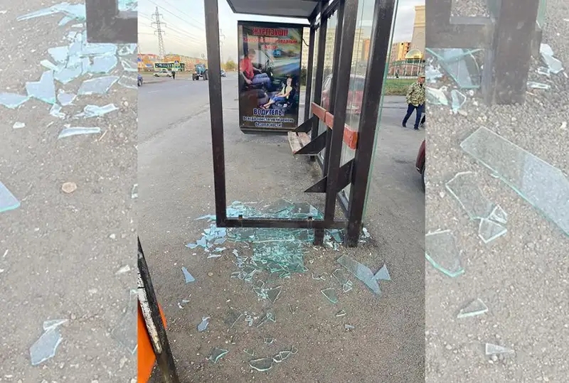 Пять суток ареста получил за разбитую остановку житель Петропавловска