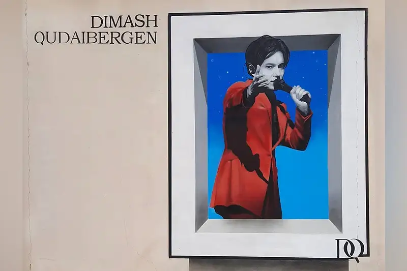 تۇركيادا ديماشتىڭ سۋرەتى بەينەلەنگەن گراففيتي پايدا بولدى