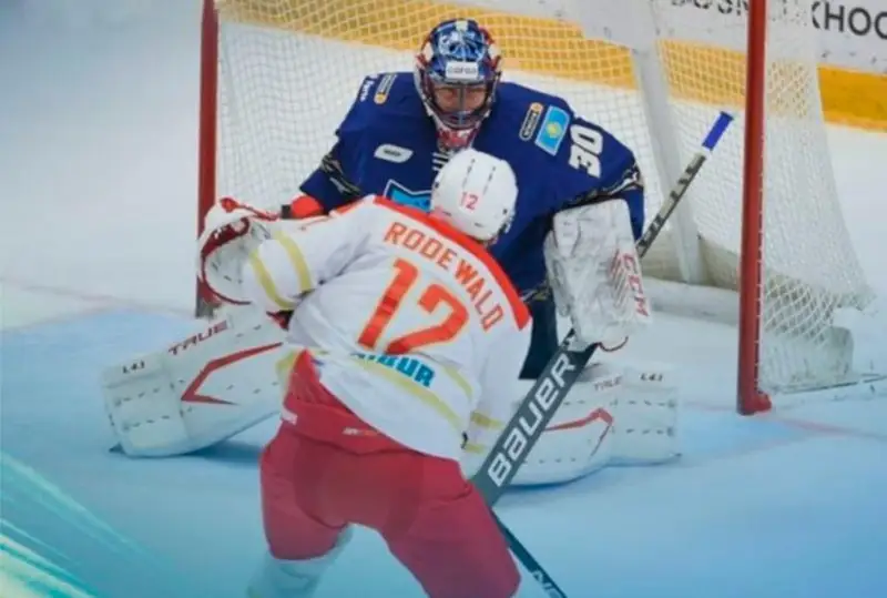 Домашний матч «Барыса» с «Куньлунь Ред Стар» завершился со счетом 0-5