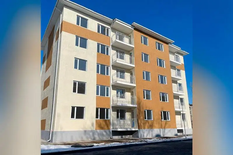 «Нұрлы жер»: многоквартирный дом построили в Алматинской области