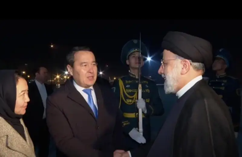 Elordaǵa Iran Prezıdenti Ibrahım Raısı ushyp keldi