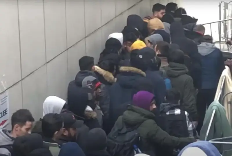 Бельгия сталкивается с наплывом беженцев