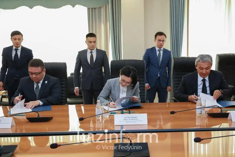 توكيو-2020 وليمپيادا ويىندارىن اقپاراتتىق قولداۋ تۋرالى مەموراندۋمعا قول قويىلدى