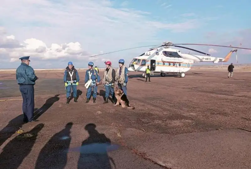 Координационные учения по поиску и спасанию прошли в Кокшетау