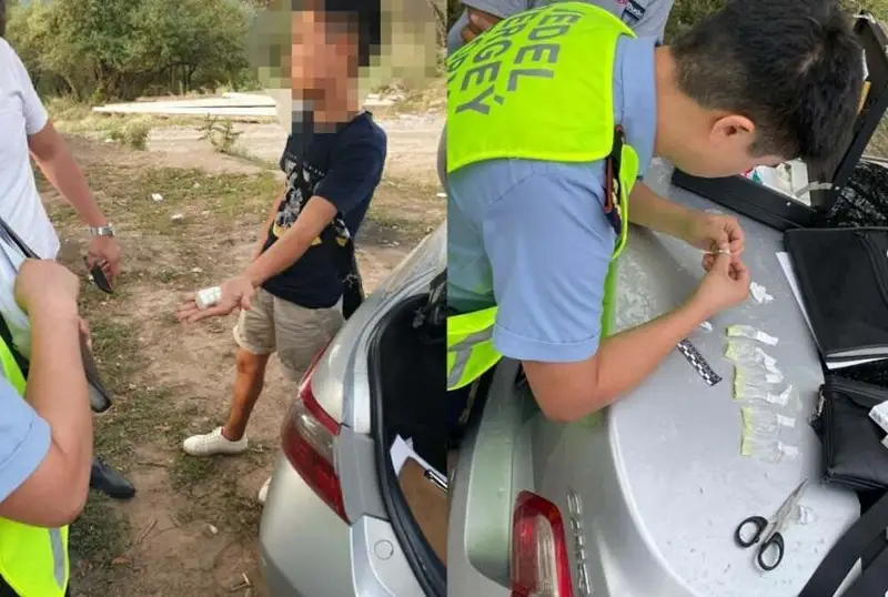 Закладчика наркотиков задержали с 20 свертками в Алматы