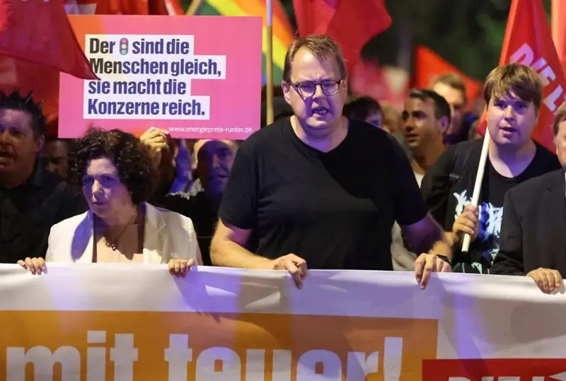 Акции против высоких цен на энергоносители прошли в Германии