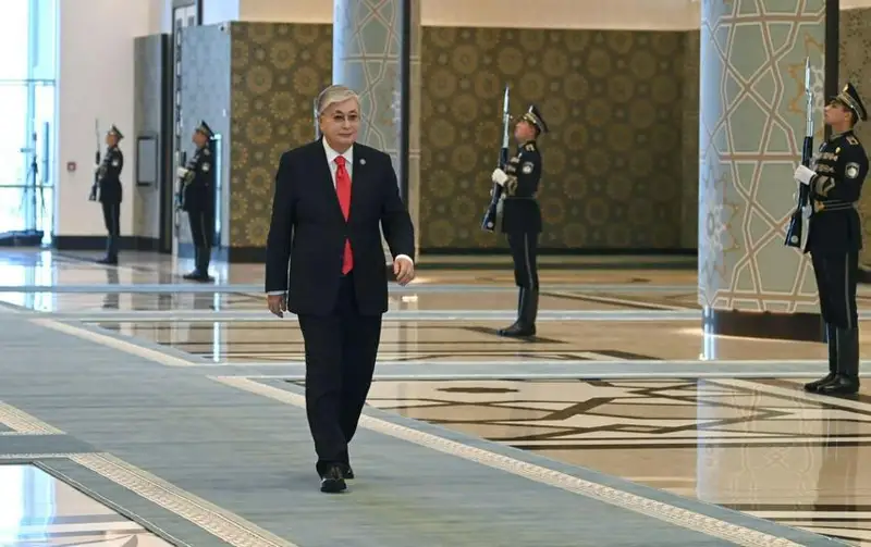 Опубликовано видео рабочего визита Президента РК в Самарканд