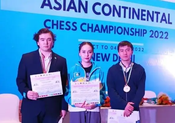 Казахстанские шахматисты завоевали медали на Континентальном чемпионате Азии