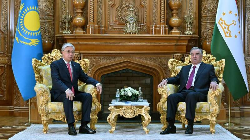 Касым-Жомарт Токаев провел переговоры с Президентом Таджикистана Касым-Жомарт Токаев провел переговоры с Президентом Таджикистана