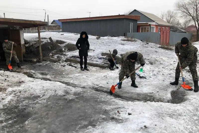 Противопаводковые мероприятия проводят в Семее