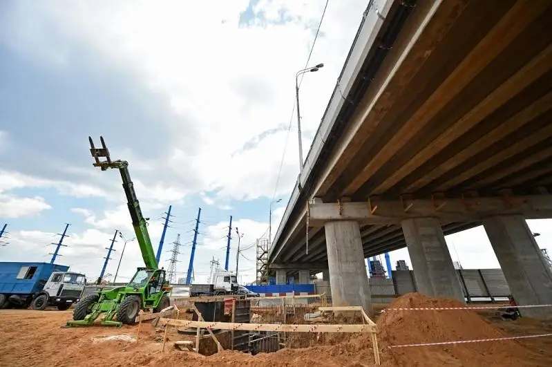 Строительство путепровода на станции Шамалган завершится в конце года